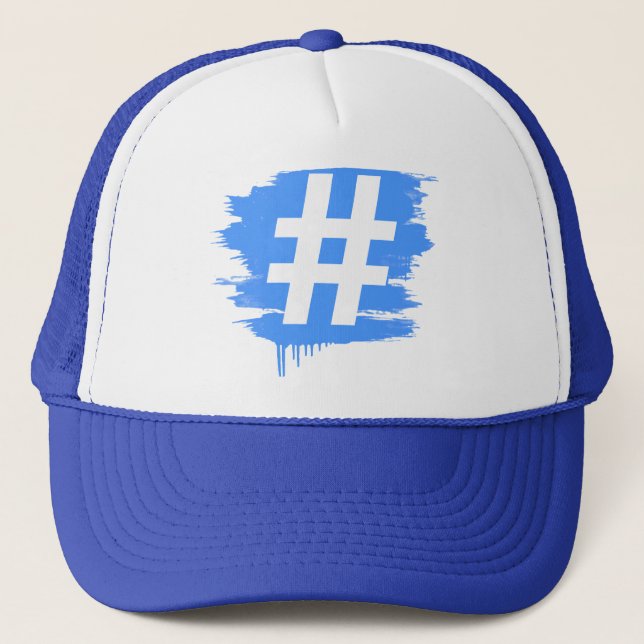 CASQUETTE SYMBOLE DE HASHTAG (Devant)