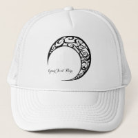 Symbole de lune tribale personnalisée