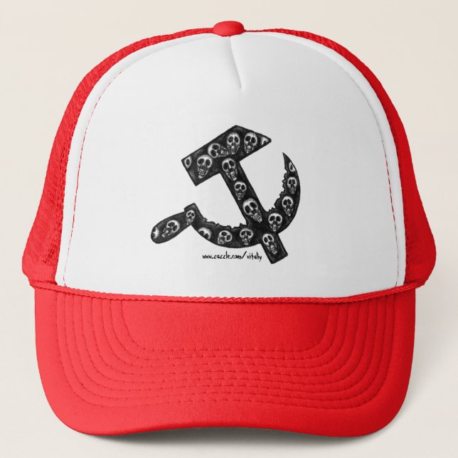 Casquette Symbole de l'URSS de faucille et de marteau avec (Devant)