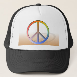 Casquette Symbole de paix arc-en-ciel