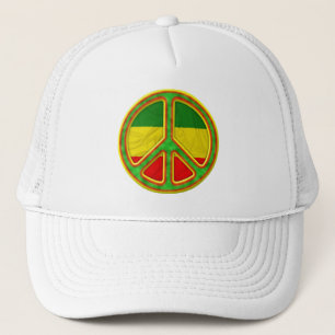 Casquette Symbole de paix de Rasta