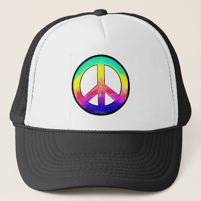 CASQUETTE SYMBOLE DE PAIX PINÉ (Devant)