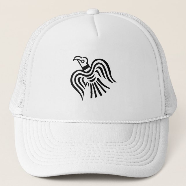 Casquette Symbole de Raven de bannière de Viking (Devant)