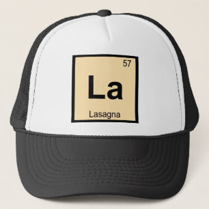 Casquette Symbole de table périodique de la chimie des pât