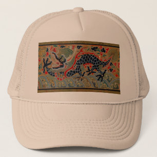 Casquette Symbole dragon chinois Antique asiatique