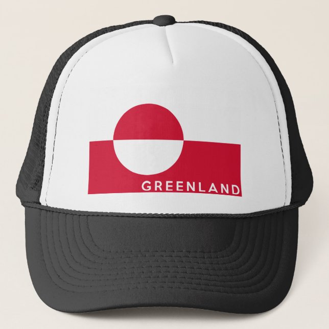 Casquette symbole du pays du groenland nom (Devant)