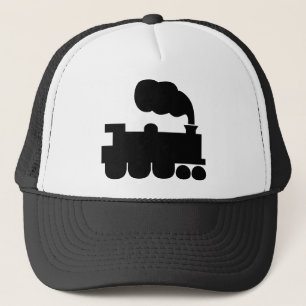 Casquette Symbole du train à vapeur - Noir