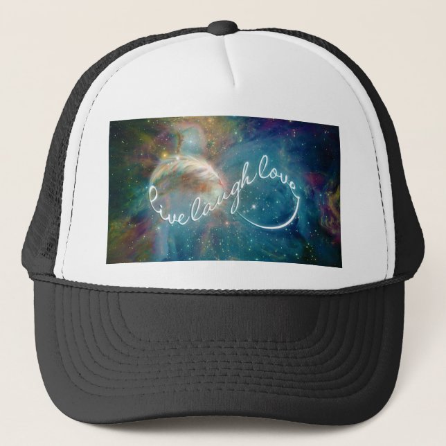 Casquette Symbole infinité de "Live Laugh Love" mystique (Devant)