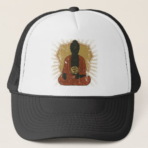 Casquette Symbole méditant de Bouddha OM