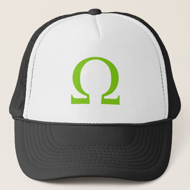 Casquette Symbole oméga (Devant)