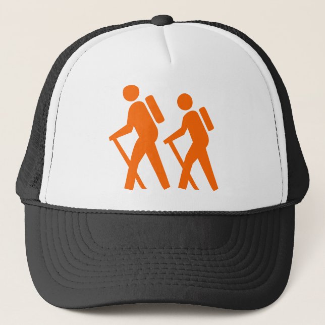 Casquette Symbole randonnée (Devant)