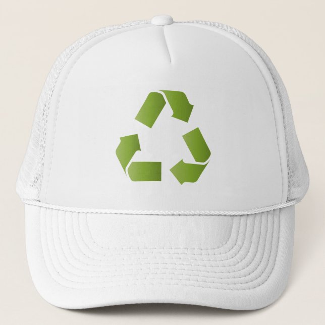 CASQUETTE SYMBOLE RECYCLE (Devant)