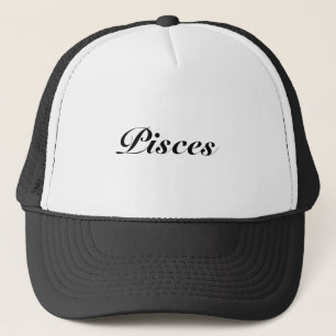 Casquette Symbole Zodiaque Pisces Astrologie classique éléga