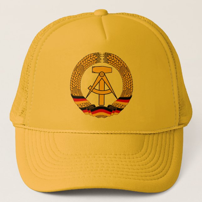 Casquette Symbolisez le der RDA - emblème national de la RDA (Devant)