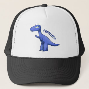 Casquette T-Rex bleu