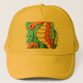 Casquette t-shirt à cheval de mer
