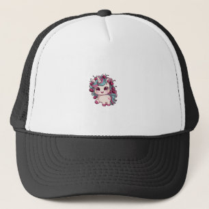 Casquette T-Shirt à manches longues licorne kawaii cool avec