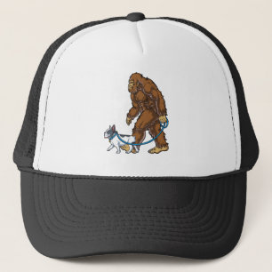 Casquette T-shirt Bigfoot French Bulldog pour Men Women