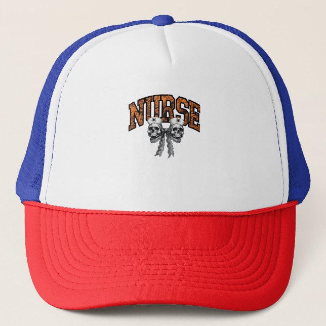 Casquette T-shirt classique de l'infirmière Coquette Bow Hal (Devant)