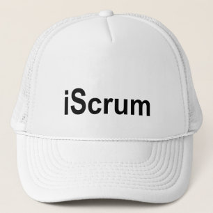 Casquette T-shirt de bousculade de rugby d'iScrum