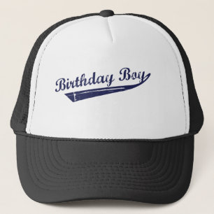 Casquette T-shirt de l'équipe de garçons d'anniversaire