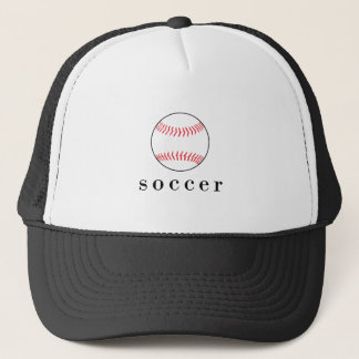 Casquette T-Shirt de sport drôle et hilarant Soccer Baseball