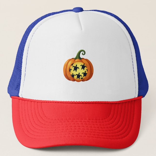 Casquette T-shirt d'Halloween (Devant)