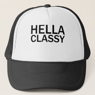 Casquette T-Shirt HELLA CHIC Drôle Mauvais Majuscules