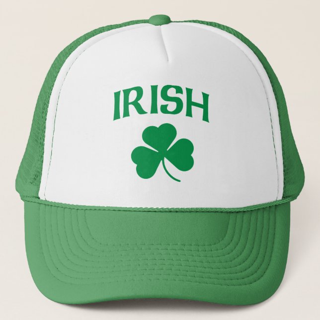 Casquette T-shirt irlandais de shamrock (Devant)