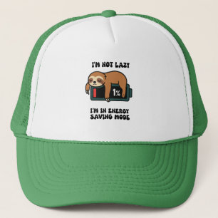 Casquette T-Shirt Mode Énergie de Paresseux Endormi – Humeur