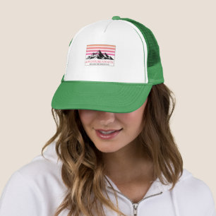 Casquette T-shirt Montagne Coucher de Soleil Aventure Attend
