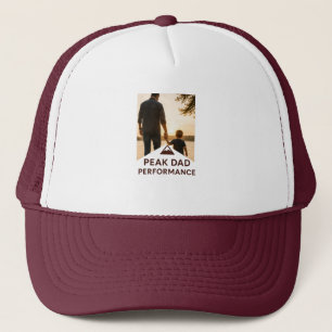 Casquette T-shirt Performance Papa au maximum Cadeau drôle p