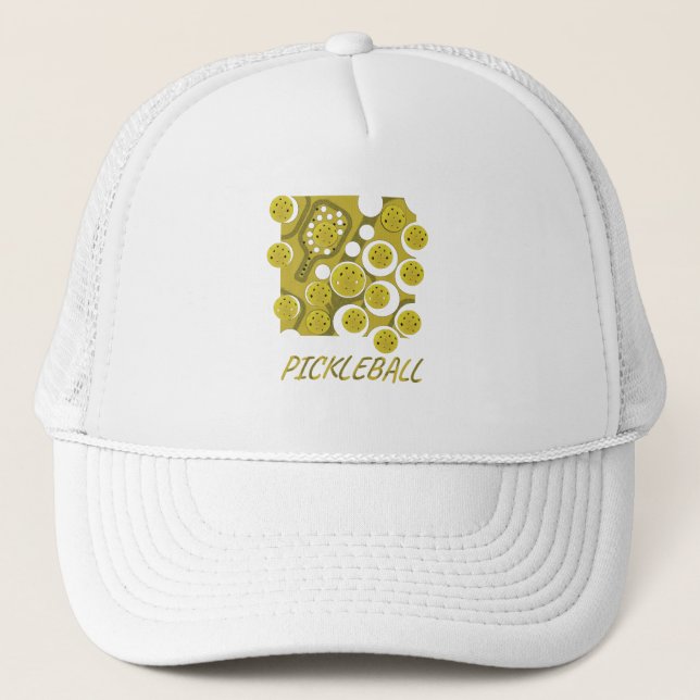 Casquette T-shirt sweat - shirt à capuche de pickleball (Devant)