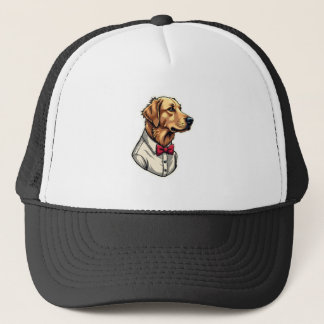 Casquette T-shirt vintage patriotique pour chien Retriever d