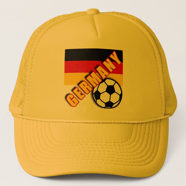 Casquette T-shirts de fan de foot du monde de l'ALLEMAGNE (Devant)