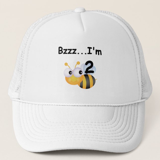 Casquette T-shirts et cadeaux d'anniversaire de bourdon de (Devant)