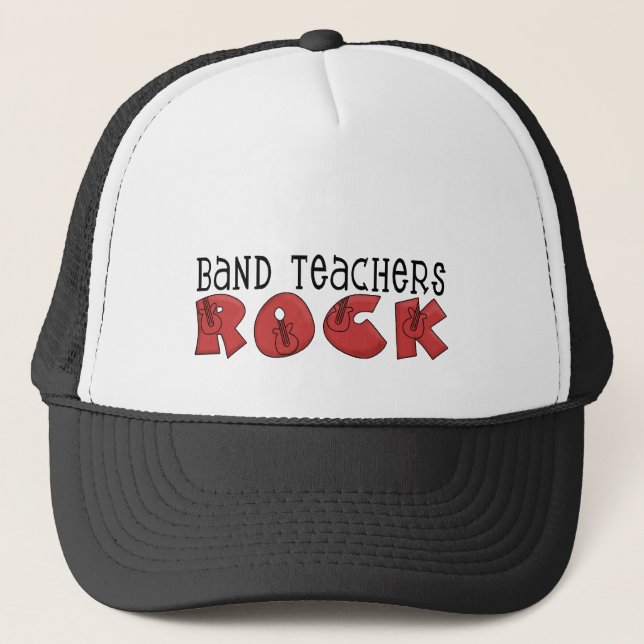 Casquette T-shirts et cadeaux de roche de professeurs de (Devant)