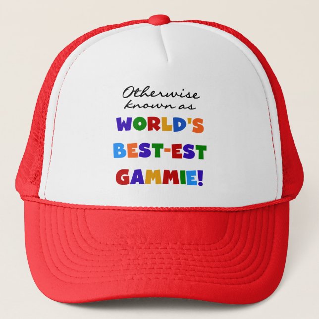 Casquette T-shirts et cadeaux Gammie les plus beaux du monde (Devant)