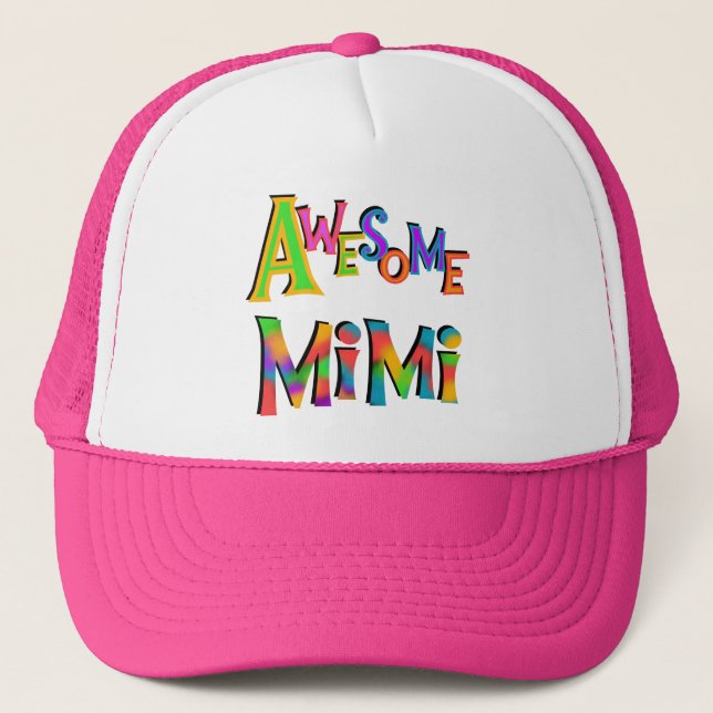 Casquette T-shirts et cadeaux Mimi impressionnants (Devant)