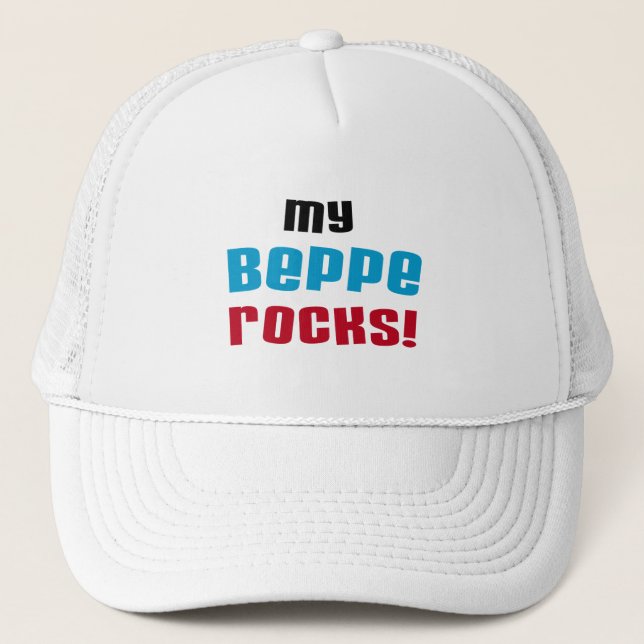 Casquette T-shirts et cadeaux My Beppe Rocks (Devant)