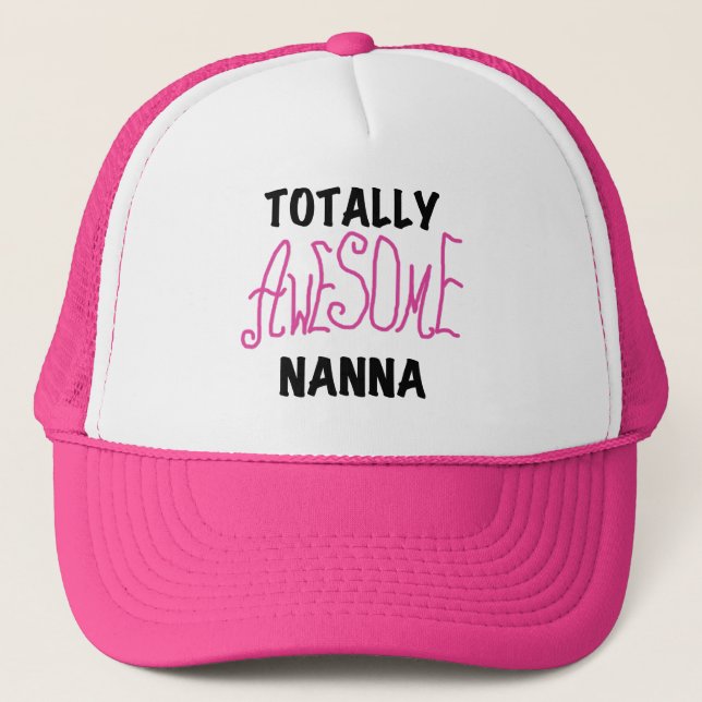 Casquette T-shirts et cadeaux Nanna roses absolument géniaux (Devant)