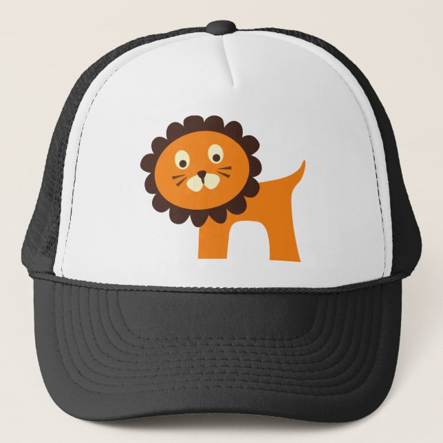 Casquette T-shirts mignons d'animaux de zoo de safari de (Devant)
