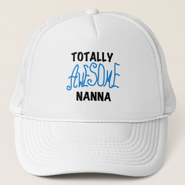 Casquette T-shirts Nanna Blue et GIfts absolument géniaux (Devant)