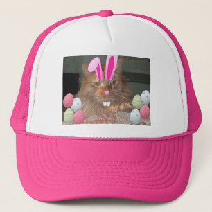 Casquette Tabby à Kitty Chat de Pâques