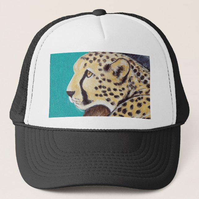 Casquette Tableau Cheetah (Devant)