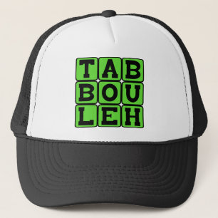 Casquette Taboulleh, plat végétarien levantin