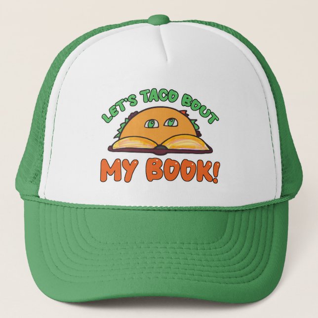 Casquette Taco Bout Mon Livre Drôle Écrivain Promotion (Devant)