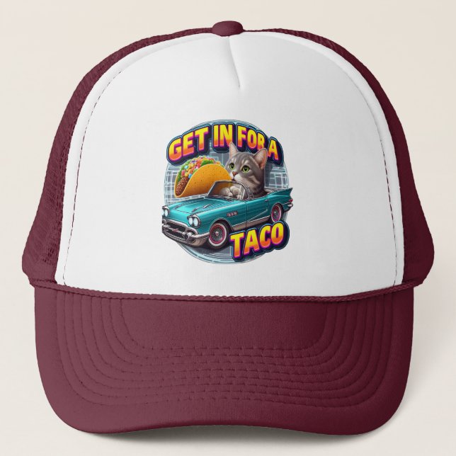 Casquette Taco Cat Cruising (Devant)
