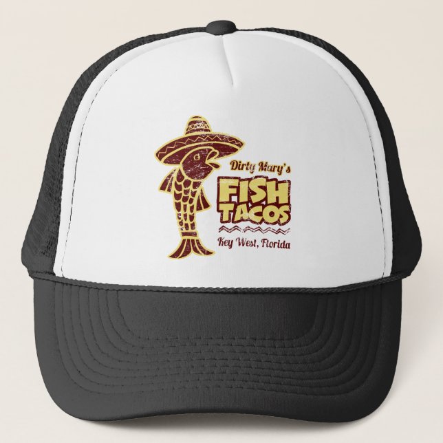 Casquette Tacos de poissons (Devant)
