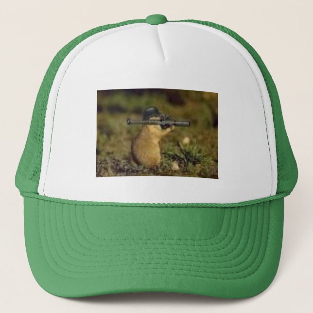 Casquette tamia avec une arme à feu (Devant)